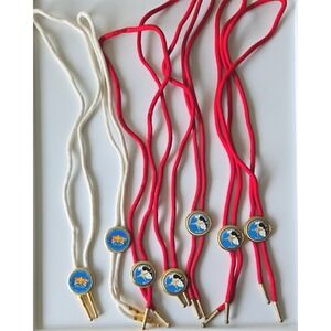 Lot of 7 Vintage BSA Bolo Ties‎